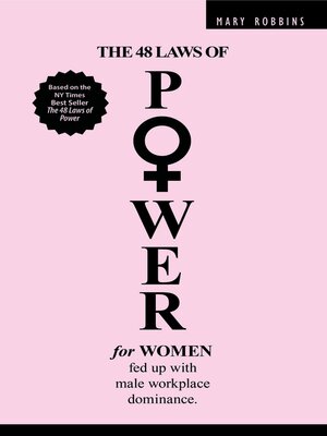 cover image of The 48 Laws of Power for Women Fed up with Male Workplace Dominance